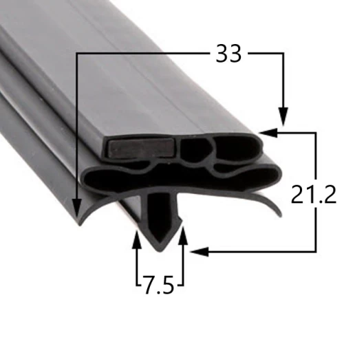 True TPP-67 Door Gasket - 934757