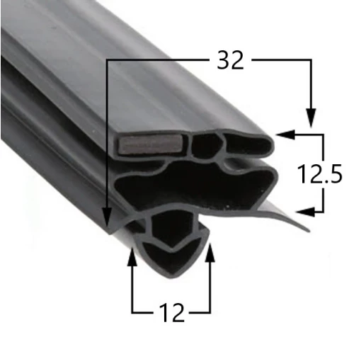 True GDM-49F Door Gasket - 810719